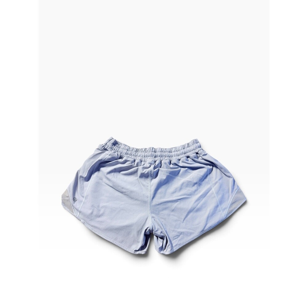 Lululemon Hotty Hot II Long 4” Shorts Women’s 8 Light Lavender Lined Run